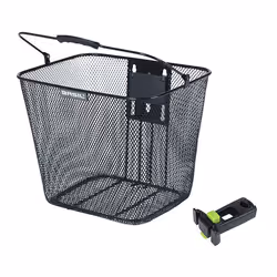 Panier vélo avant support potence acier Basil Bilbao Baseasy