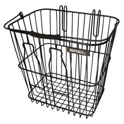 Basil 11160 sacoche et panier pour bicyclette Arrière Panier de vélo Acier Noir