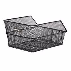 Basil Cento S, Arrière, Panier de vélo, Acier, Noir, 5 kg, 360 mm
