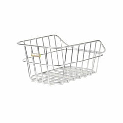 Basil Cento Alu Arrière Panier de vélo Aluminium Argent