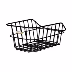 Basil Cento, Arrière, Panier de vélo, Aluminium, Noir, 5 kg, 450 mm