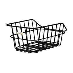 Basil Cento Arrière Panier de vélo Aluminium Noir
