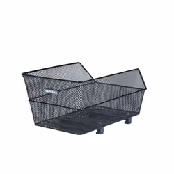 Basil Cento WSL, Arrière, Panier de vélo, Acier, Noir, 5 kg, 310 mm