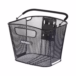 Basil Bold Front KF, Devant, Panier de vélo, Acier, Noir, 5 kg, 280 mm