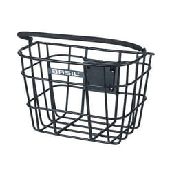 Basil Bremen Alu KF Devant Panier de vélo Aluminium Noir