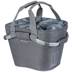 Basil 2Day Carry All Devant Panier de vélo 15 L Polyester Gris