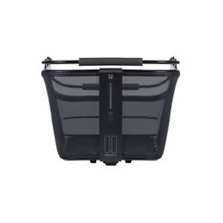 Basil Cento Tech Fiber Nordlicht MIK Arrière Panier de vélo 21 L Aluminium Noir