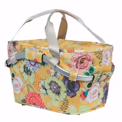 Basil Bloom Field Carry all MIK, Arrière, Panier de vélo, Polyester, Jaune, 22 L, 200 mm