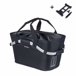 Panier vélo arrière plaque Basil Classic Carry All Mik 2.0 22L N