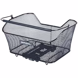 Panier arrière vélo base avec plaque mik 2.0 Basil