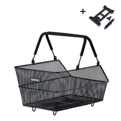 Panier vélo arrière avec plaque acier Basil Cento Mik