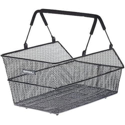 Panier arrière - BASIL - Cento Multi-System - Acier maille fine - Compatible MIK/Racktime/i-Rack - Noir