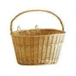 Basil Denver Avant/arrière Panier de vélo Rotin Bois