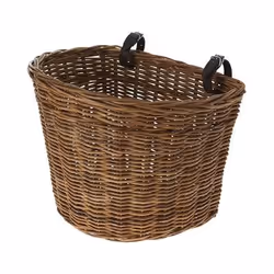 Basil Darcy L, Avant/arrière, Panier de vélo, Rotin, Marron, 35 L, 5 kg