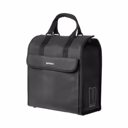 Basil Mira, Arrière, Sacoche pour bicyclette, Polyester, Noir, 17 L, 5 kg