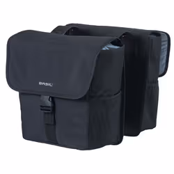 Basil Go, Arrière, Sacoche pour bicyclette, Polyester, Noir, 32 L, 10 kg