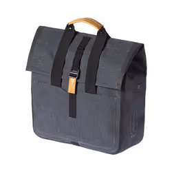 Basil Urban Dry, Arrière, Sacoche pour bicyclette, Polyester, Gris, 25 L, 5 kg