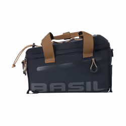 Basil Miles Arrière Sacoche pour bicyclette 7 L Polyester Noir, Gris