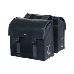 Basil Urban Load Arrière Sacoche pour bicyclette 48 L Polyester, Bâche Noir