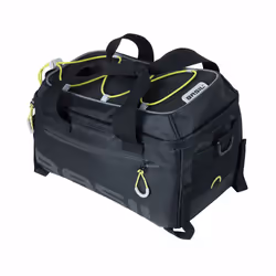 Basil Miles, Arrière, Sacoche pour bicyclette, Polyester, Noir, 7 L, 5 kg