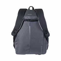 Basil B-Safe Nordlicht Arrière Sacoche pour bicyclette 18 L Polyester Noir, Gris