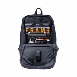 Basil B-Safe Nordlicht Arrière Sacoche pour bicyclette 18 L Polyester Noir, Gris - Vue supplémentaire 7