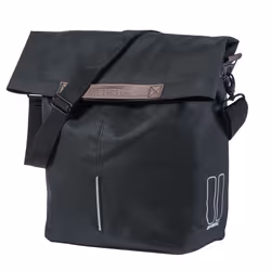 Basil BA17779, Sac de courses pour bicyclette, Noir, Monochromatique, 16 L, 300 mm, 180 mm