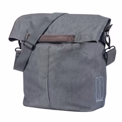 Basil BA17780, Sac de courses pour bicyclette, Gris, Monochromatique, 16 L, 300 mm, 180 mm
