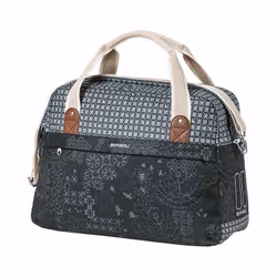 Basil Boheme, Devant, Sacoche pour bicyclette, Polyester, Noir, 18 L, 5 kg