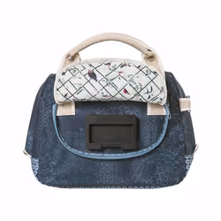 Basil Boheme Devant Sacoche pour bicyclette 8 L Polyester Bleu - Vue supplémentaire 4