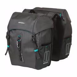Basil Discovery 365D, Arrière, Sacoche pour bicyclette, Polyester, Noir, 18 L, 10 kg