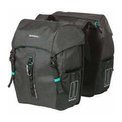 Basil Discovery 365D Arrière Sacoche pour bicyclette 18 L Polyester Noir