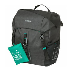 Basil Discovery 365D Arrière Sacoche pour bicyclette 9 L Polyester Noir