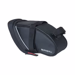 Basil Sport Design Selle Sacoche pour bicyclette 1 L Polyester Noir
