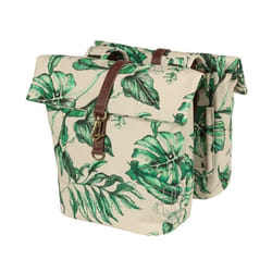 Basil Ever-Green Arrière Sacoche pour bicyclette 28 L Polyester Beige, Vert