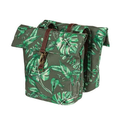 Basil Ever-Green Arrière Sacoche pour bicyclette 28 L Polyester Vert, Gris