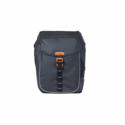 Basil Miles Tarpaulin Arrière Sacoche pour bicyclette 34 L Bâche Noir, Orange