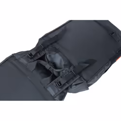 Basil Miles Tarpaulin Arrière Sacoche pour bicyclette 34 L Bâche Noir, Orange - Vue supplémentaire 4