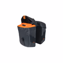 Basil Miles Tarpaulin Arrière Sacoche pour bicyclette 34 L Bâche Noir, Orange - Vue supplémentaire 5