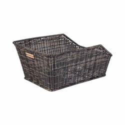 Basil Cento Rattan Look Arrière Panier de vélo Rotin Marron