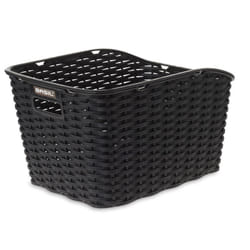 Basil Weave WP Arrière Panier de vélo Synthétique Noir