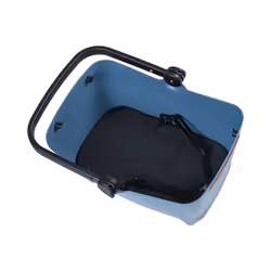 Basil Buddy MIK Arrière Panier de vélo Plastique Noir, Bleu