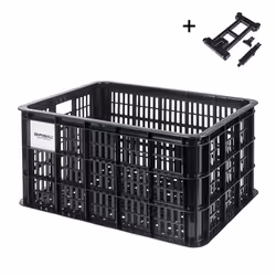 Panier vélo plaque plastique Basil Crate L Mik 2.0