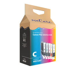 Wecare WEC4287 cartouche d'encre 5 pièce(s) Noir, Cyan, Magenta, Jaune