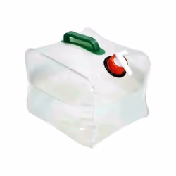 Jerrican souple 10L - MARQUE - Caravane - Camping-car - Robinet - Pliable