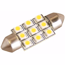 L'intensité de cette LED navette S8,5 correspond à du 5 Watts sur de l'halogène. Cette ampoule à polarité est à positionner d ...