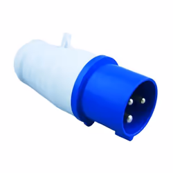 Prise - GENERIQUE - P17 mâle 230V - 16A - Extérieur - Prêt à poser