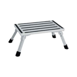 Marchepied acier pliable pour caravane et camping-car