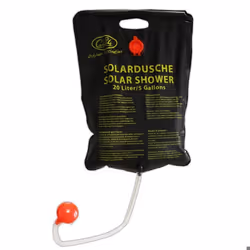 Douchette solaire 20L pour caravane et camping-car