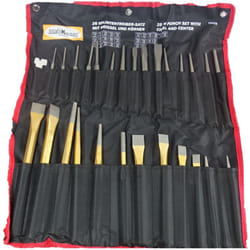 28 pcs / Set de burin et chasse goupille pro 16428